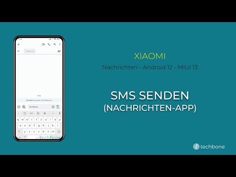 SMS senden (Nachrichten-App) - Xiaomi [Android 12 - MIUI 13]