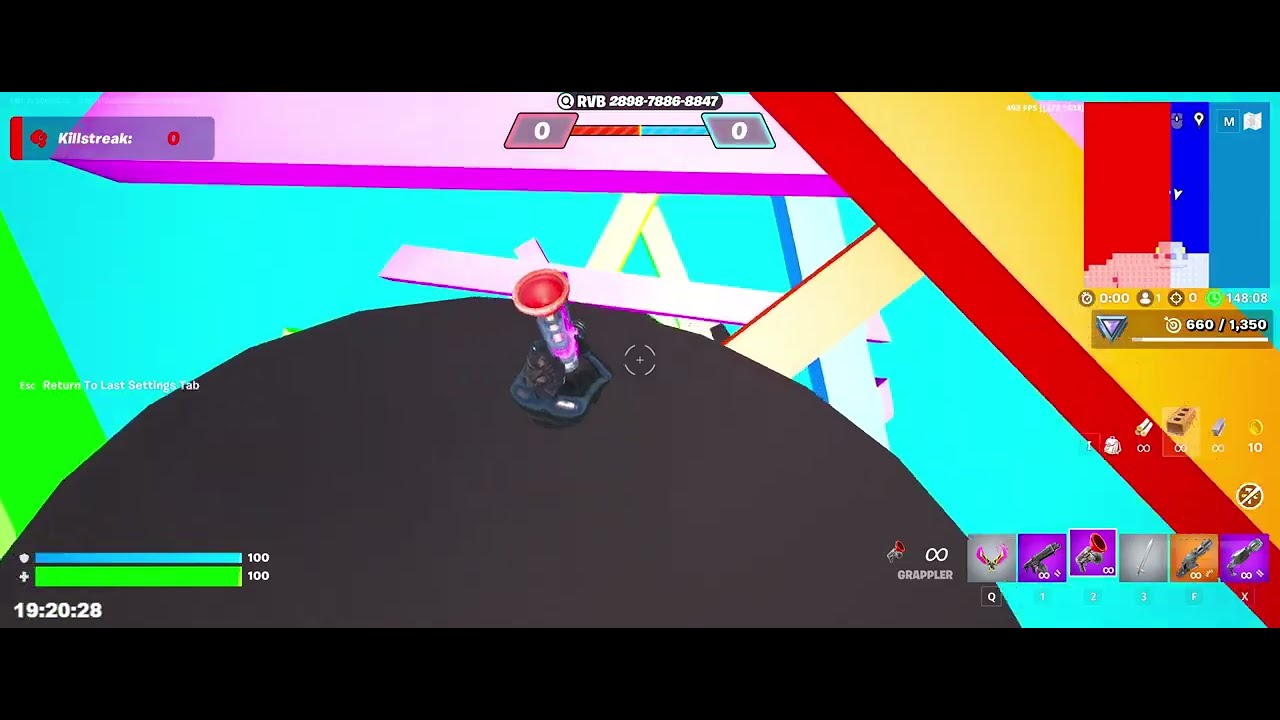 🚨 SECRET DROPPER CHALLENGE 🚨] FORTNITE CRAZY RED VS BLUE