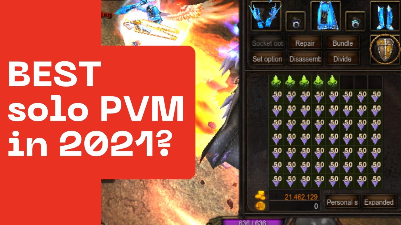 Quel est le meilleur cours solo pour PVM  Global Mu en ligne 2021