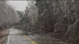 Crews work to restore power in White County following winter storm