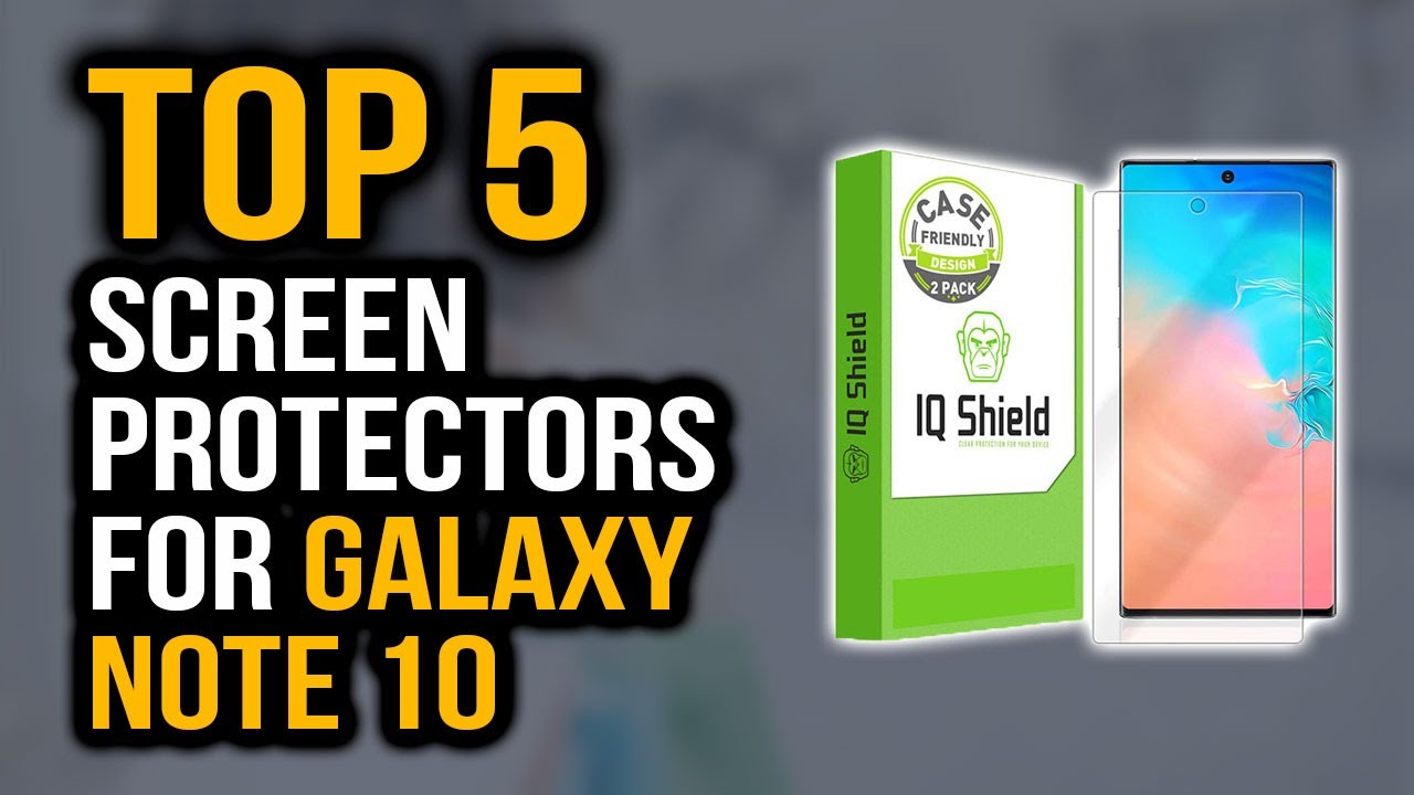 Best note 5 screen protector