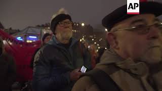 Pro-Kurdish, anti-NATO protest in Stockholm screenshot 5