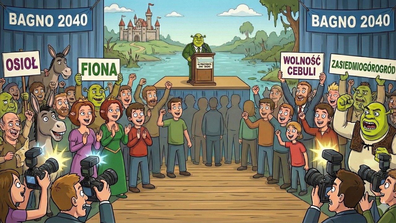 Galeria Typów -🟢 SHREK BĘDĘ PREZYDENTEM | #BAGNO2040 (Mata Parody)
