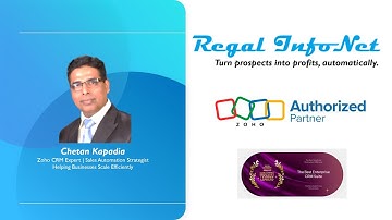 Chetan Kapadia | Helping Businesses Automate Sales & Marketing with Zoho CRM