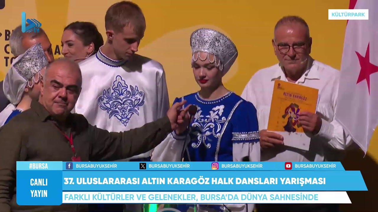 🎥 CANLI | 37. Uluslararası Altın Karagöz Halk Dansları Yarışması’nda final akşamı