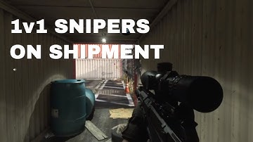 INSANE 1v1 SNIPERS ON SHIPMENT VS BEST PC PLAYER - BEST AX50 CLASS SET UP (COD MODERN WARFARE)
