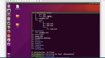 01 Linux基础 34 拷贝和移动命令 06 mv命令移动文件或者目录