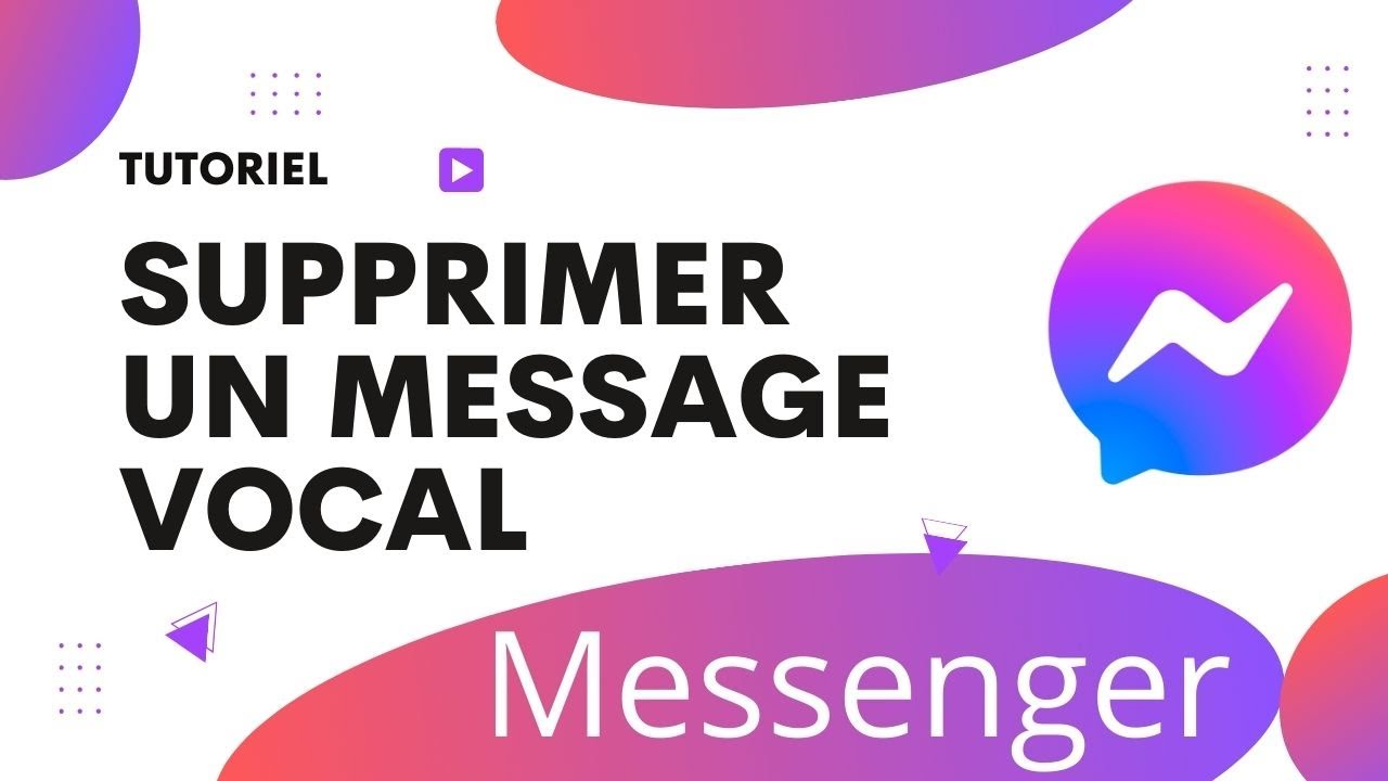 Comment supprimer un message vocal sur Messenger - YouTube