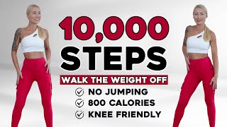 🔥10000 STEPS WALKING WORKOUT🔥 10K Steps Challenge! 1 Hour Fat Burning🔥 Endurance Knee Friendly🔥
