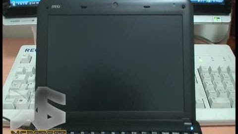 MSI U100 with HDD boot-up time test