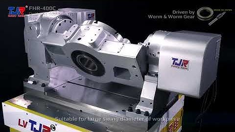 TJR Rotarytable 5th Axis FHR 400CF  CNC Indexing table
