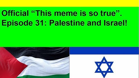 Bring back Bothsidesism: Roasting Palestine AND Israel (Ace Accuracy #31)!