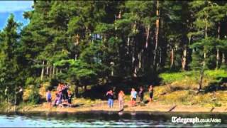 Survivors revisit Utoya island