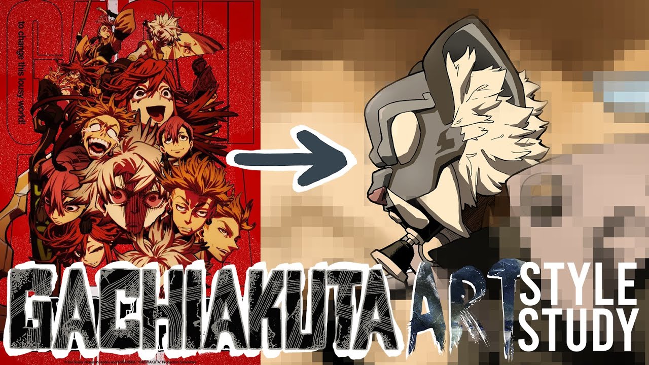 How to Draw in the Gachiakuta Art Style!!! | Art Style Studies