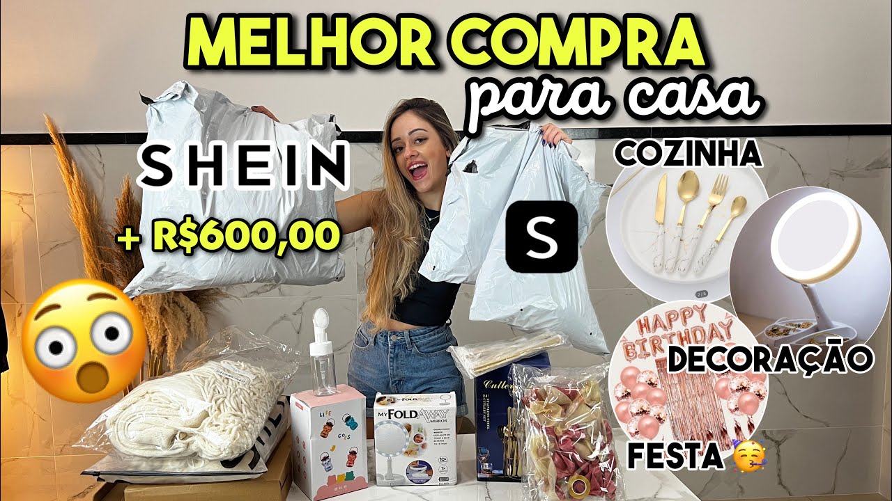 SHEIN COMPRAS BARATINHAS PARA CASA : MELHORES PRODUTOS COMPRAS SHEIN