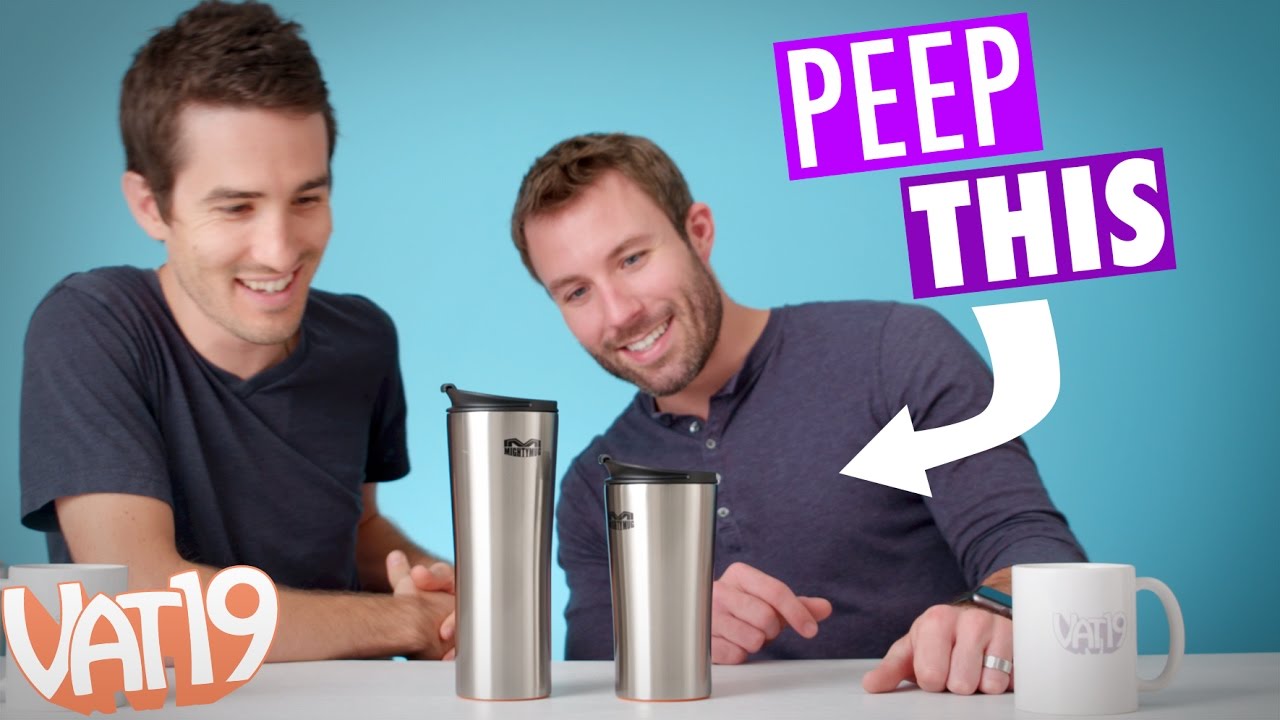 Peep This: Mighty Mug Doesn't Tip Over