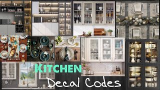 ROBLOX| Decal Codes| Kitchen Decals