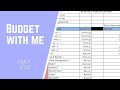 Budget With Me | May 2021 | Real Numbers | Google Sheets | VidawithVicky