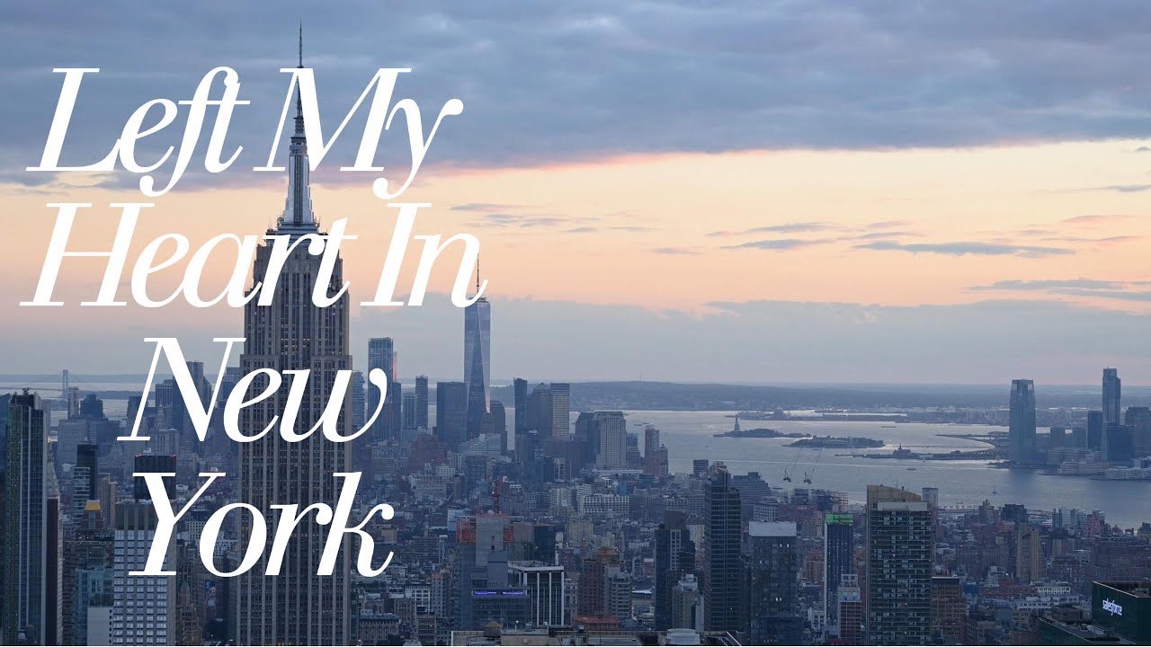 Left My Heart In New York (Lyrics) - YouTube