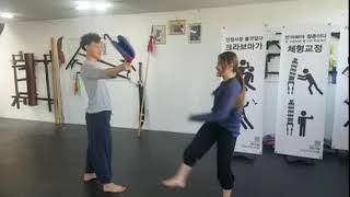 고관절 - 내전근 , 외전근 퇴법훈련 Hip joint -adductor &amp; abduction  kicking  training