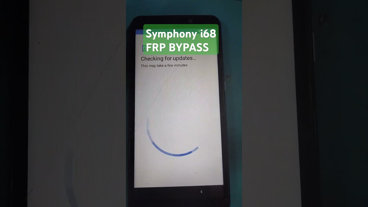 symphony i68 frp bypass unlock