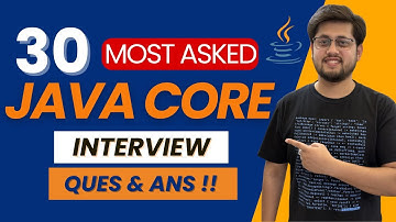Java Interview Preparation Guide | 30 Most Important Questions