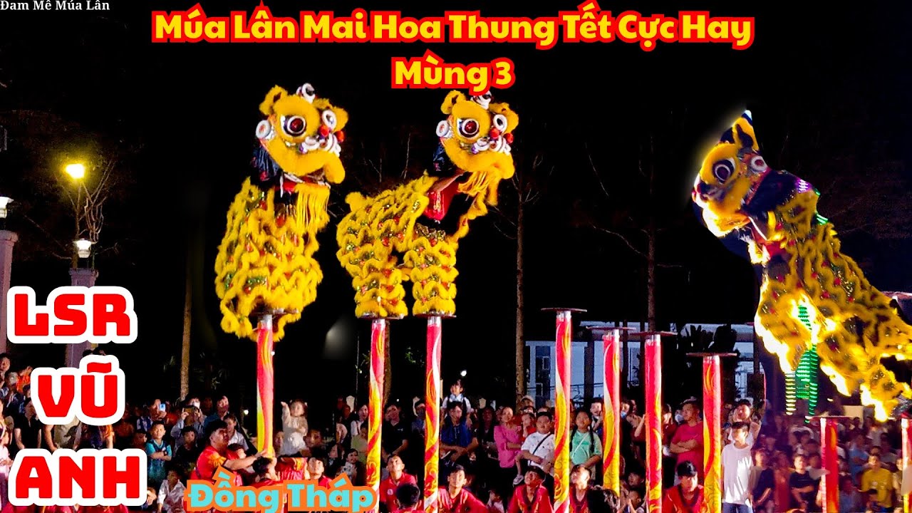 Múa Lân Mai Hoa Thung Cực Hay 2026 - Lsr Vũ Anh - hội diễn Lsr Phường Cao Lãnh - CNY 2026 🇻🇳