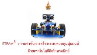 RMUTL STEAM POWER3(1/2) : การแข่งขันการสร้างระบบควบคุมหุ่นยนต์ด้วยเทคโนโลยีอิเล็กทรอนิกส์
