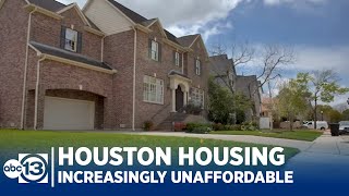Houston housing increasingly unaffordable, researchers say