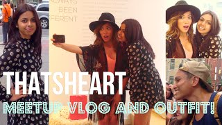 ThatsHeart Meetup NYC BareMinerals Shade Shop Opening Vlog and Outfit