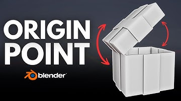 Adjust Origin Point of Objects in Blender!