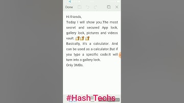 Most secret applock and gallery vault. |by hash techs|