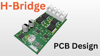 H-Bridge Motor Controller PCB Design (Altium Designer)