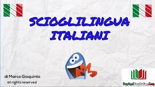 7 SCIOGLILINGUA ITALIANI screenshot 1