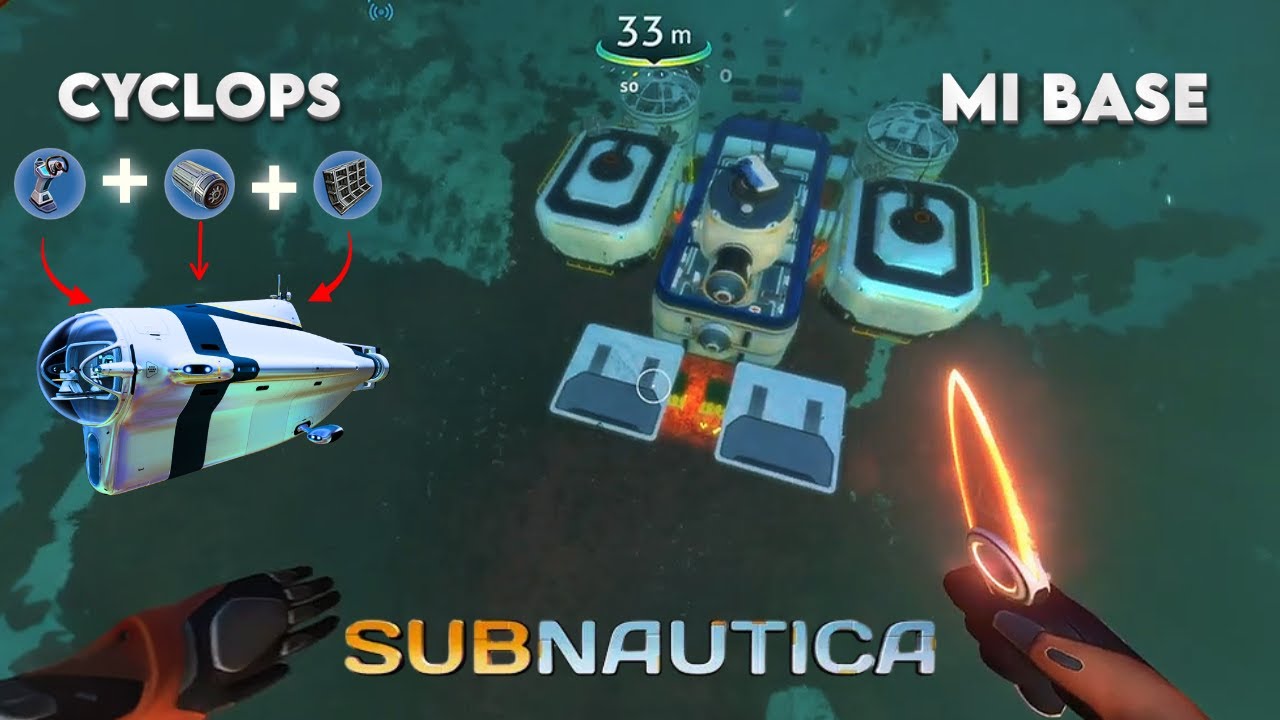 He Creado Mi Base DEFINITIVA Y Conseguí El CYCLOPS En SUBNAUTICA