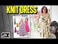 Sewing simplicity 8874 knit dress tips and review