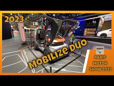 2023 Mobilize Duo Interior and Exterior Paris Motor Show 2022