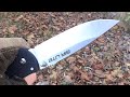 Cold steel air lite 50 drop point folding knife review  easy to carry workhorse