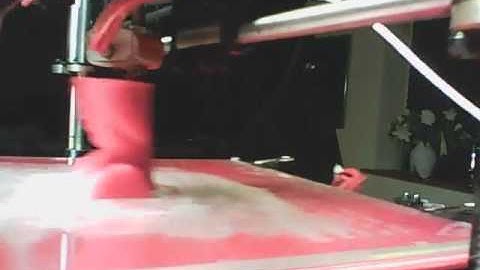 Owl time lapse on Geeetech Acrylique Reprap 3D Printer