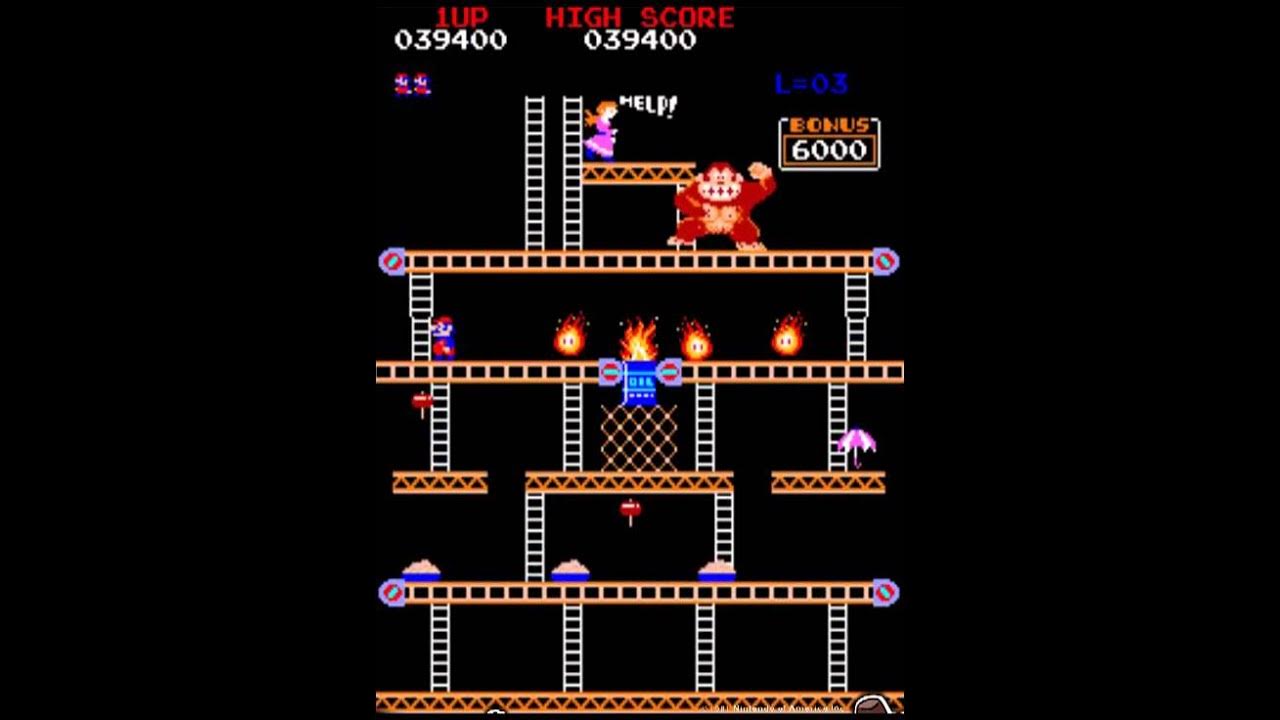 MAME Donkey Kong YouTube