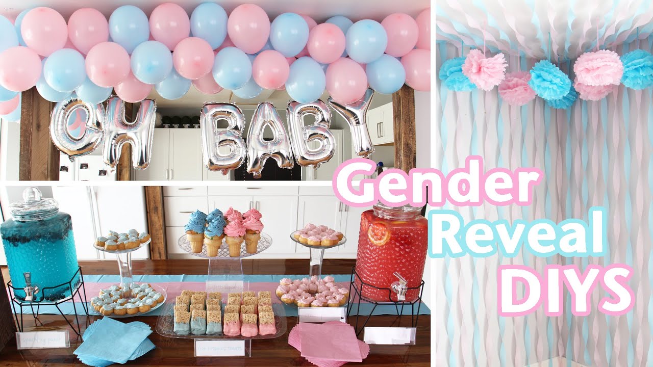 Gender Reveal Decoration Ideas