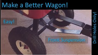 Bigfoot Panel Wagon Suspension Modification, Part 1 Front Suspension – Harbor Freight Wagons