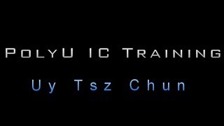 2017 18 PolyU IC Training
