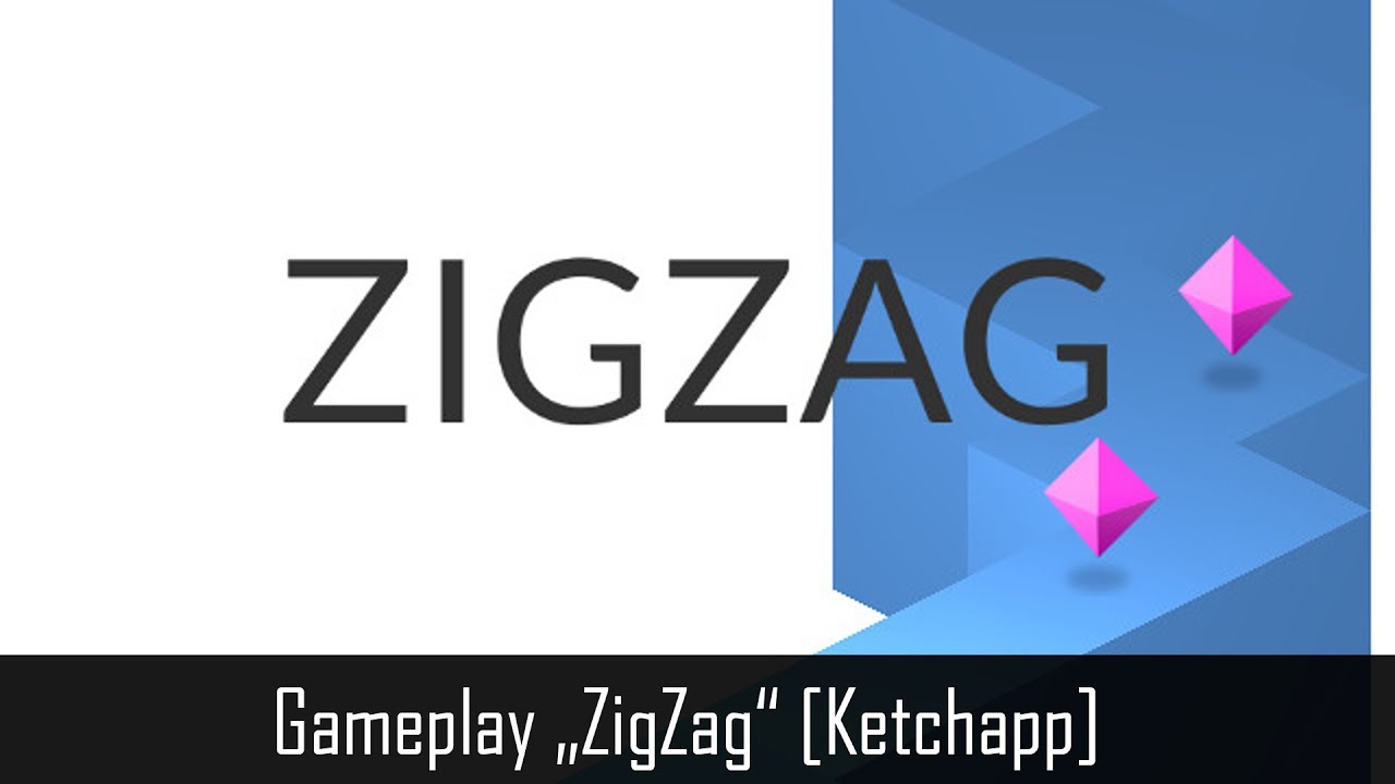 ZigZag By Ketchapp gameplay for ios & android ios 11 wallpaper