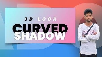 How To Use Curved Shadow  In Photos And Videos | Ateeqpoint