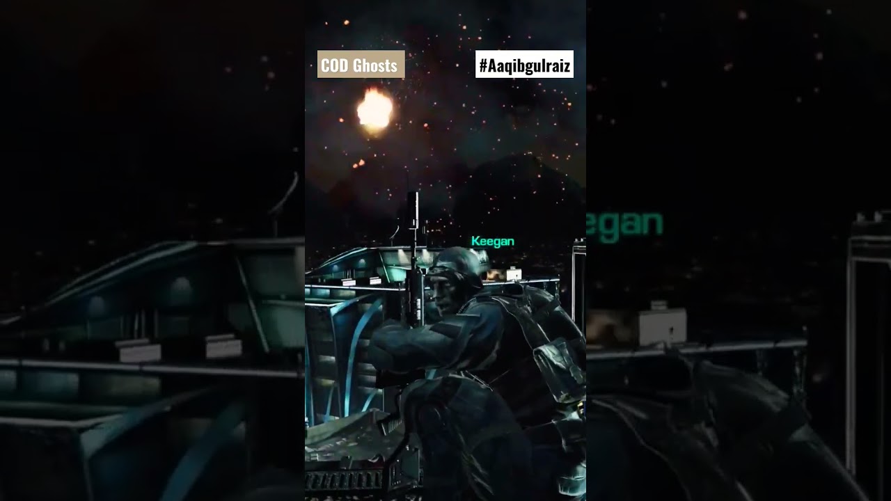 Be Right on Time Call of duty Ghosts #shorts #callofduty #gameplay #aaqibgulraiz