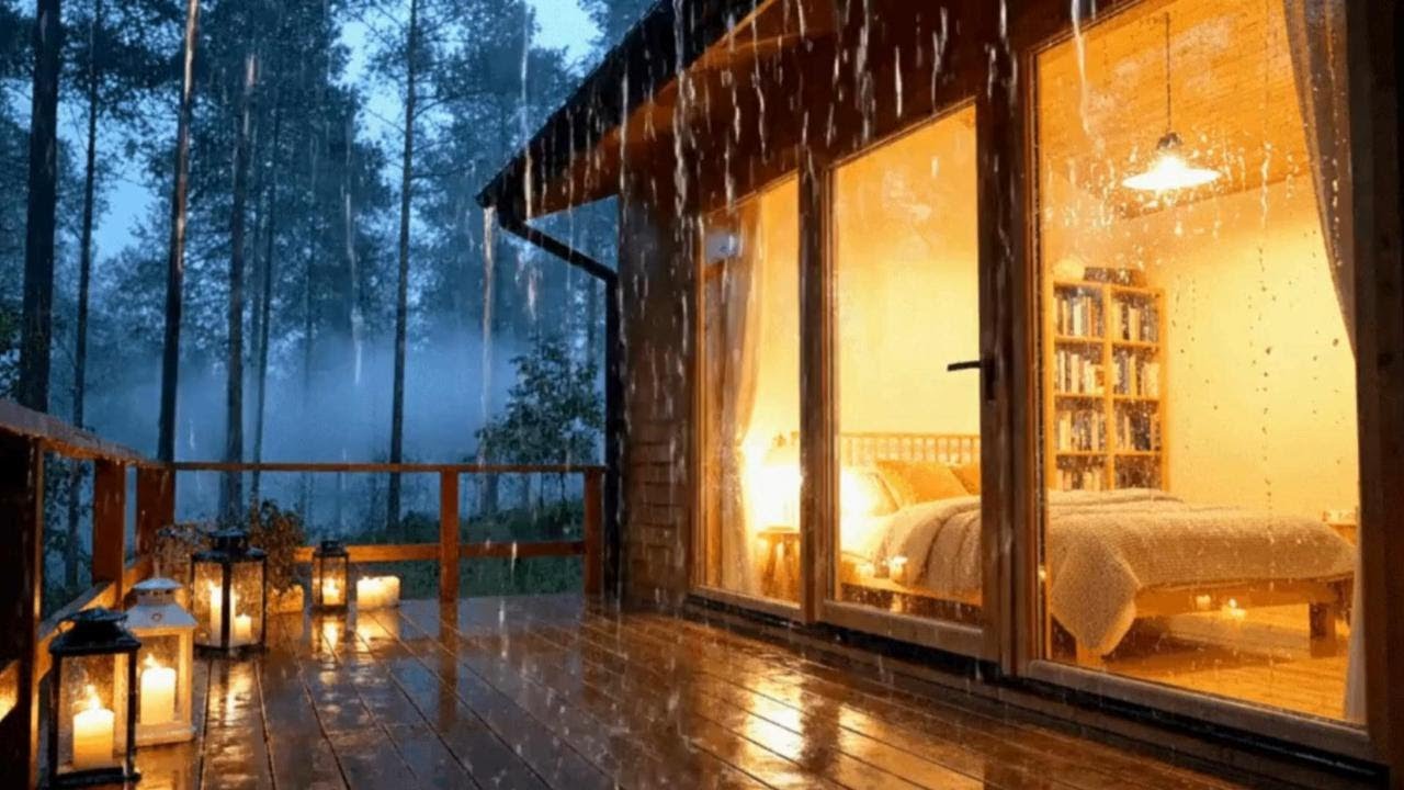 Quiet Forest Rain 🌲 | Natural Rain Sounds for Deep Rest