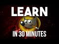 LEARN GIMP IN 30 MINUTES | Complete Tutorial for Beginners