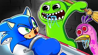 I'M NOT A MONSTER - Sonic Escape From Garten of Banban | Funny Sonic Animation Worth Watching