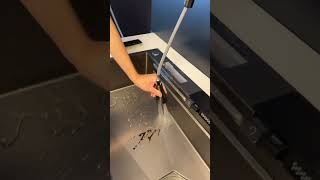 Lefton Waterfall Workstation Kitchen Sink Set With Digital Temperature Display Knife Holder-Ks2204